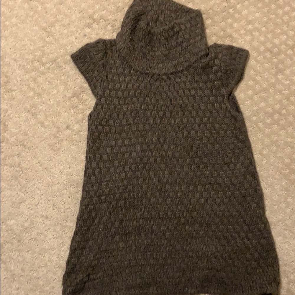 Short sleeved sweater dress